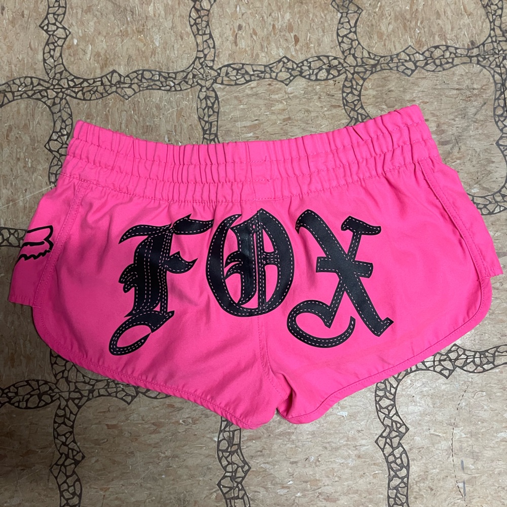 Fox racing neon shorts